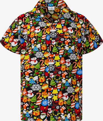 King Kameha Hemd 'Christmas Allover' in : Vorderseite