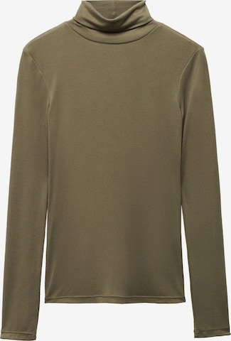 MANGO Shirt 'ALPHA' in Groen: voorkant