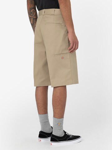 DICKIES Regular Pressveckad byxa i beige