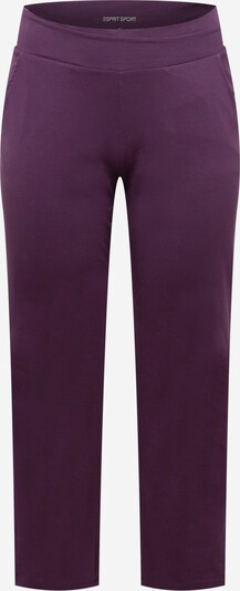 Esprit Sport Curvy Sporthose in aubergine, Produktansicht