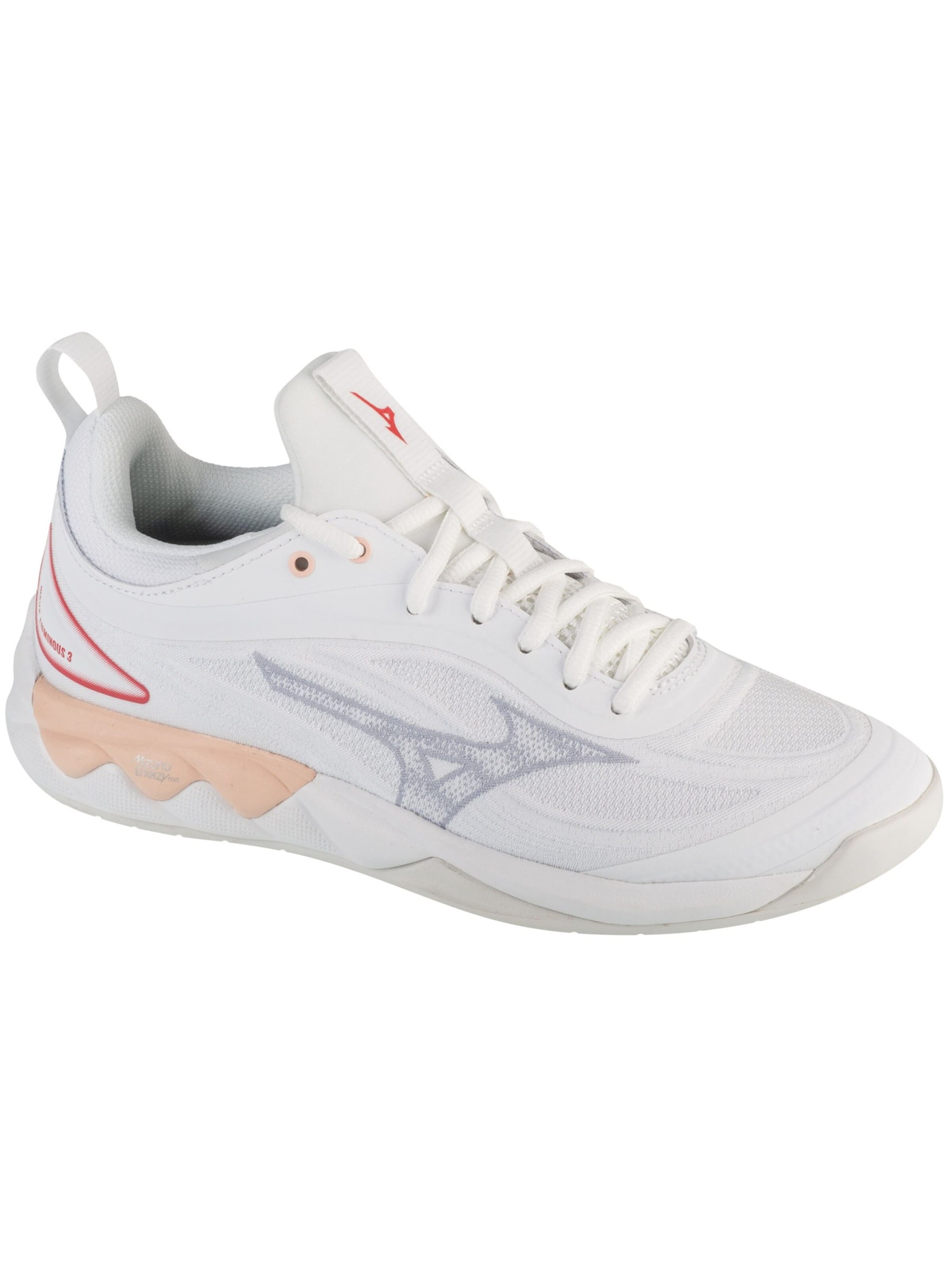 MIZUNO Athletic Shoes 'Mizuno Wave Luminous 3' in White: front