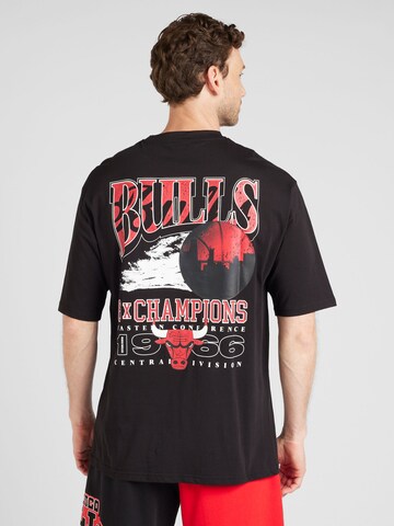 NEW ERA T-Shirt 'NBA CHAMPIONSHIP' in Schwarz: Vorderseite