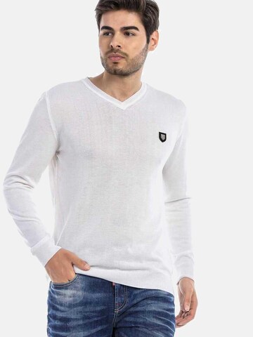 CIPO & BAXX Sweater in White