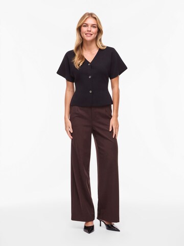 VILA Strickjacke 'Sway' in Schwarz