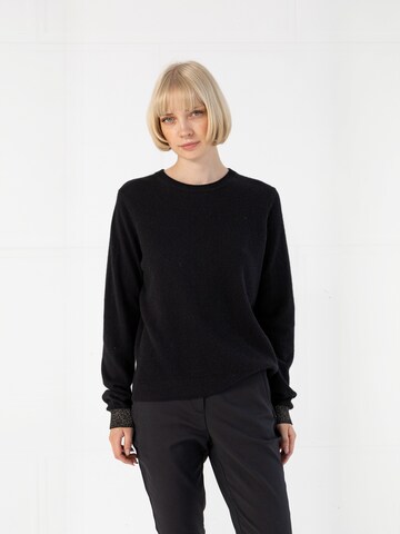 Coster Copenhagen Svetr ' CASHMERE ' – černá: přední strana