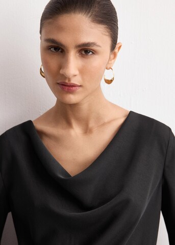 MANGO Kleid in Schwarz