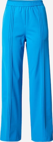 TOPSHOP Wide leg Trousers in Blue: front