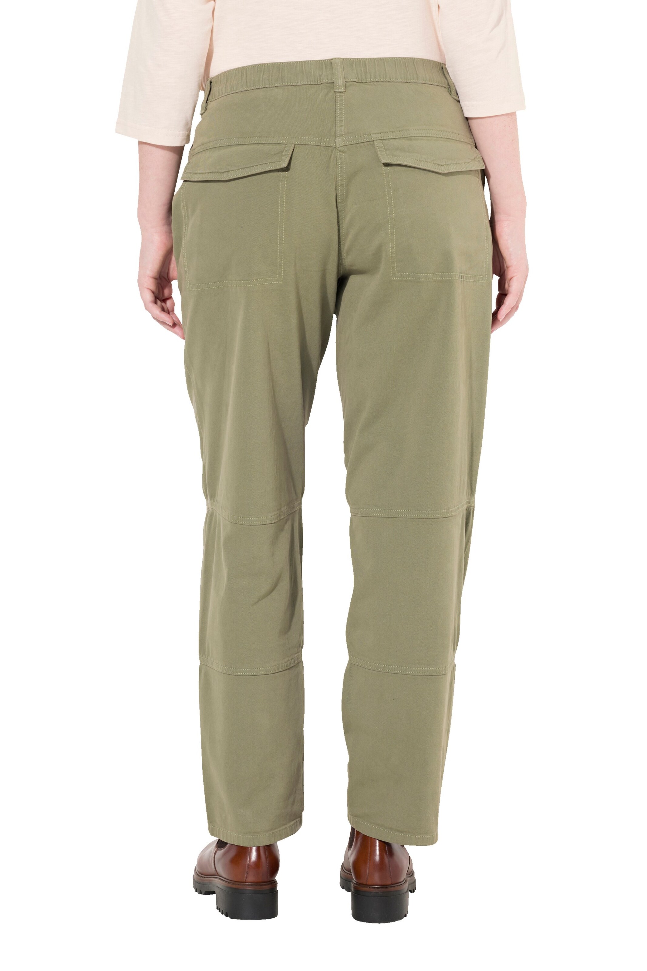 Ulla Popken Regular Hose in Grau