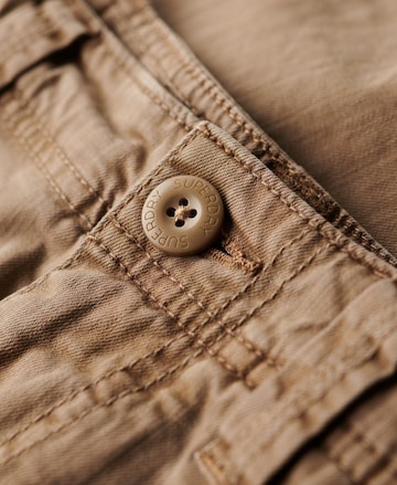 Superdry tavaline Klapptaskutega püksid, värv pruun