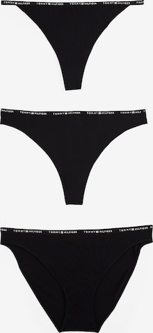 Tommy Hilfiger UnderwearTanga gaćice - crna boja: prednji dio