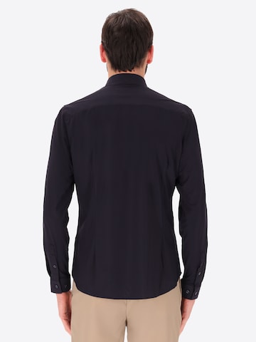 Distretto12 Slim fit Overhemd 'Tevo' in Blauw