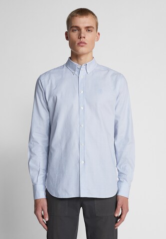 Coupe regular Chemise business North Sails en bleu : devant