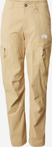 THE NORTH FACE Штаны в спортивном стиле 'EXPLORATION' в Зеленый: спереди