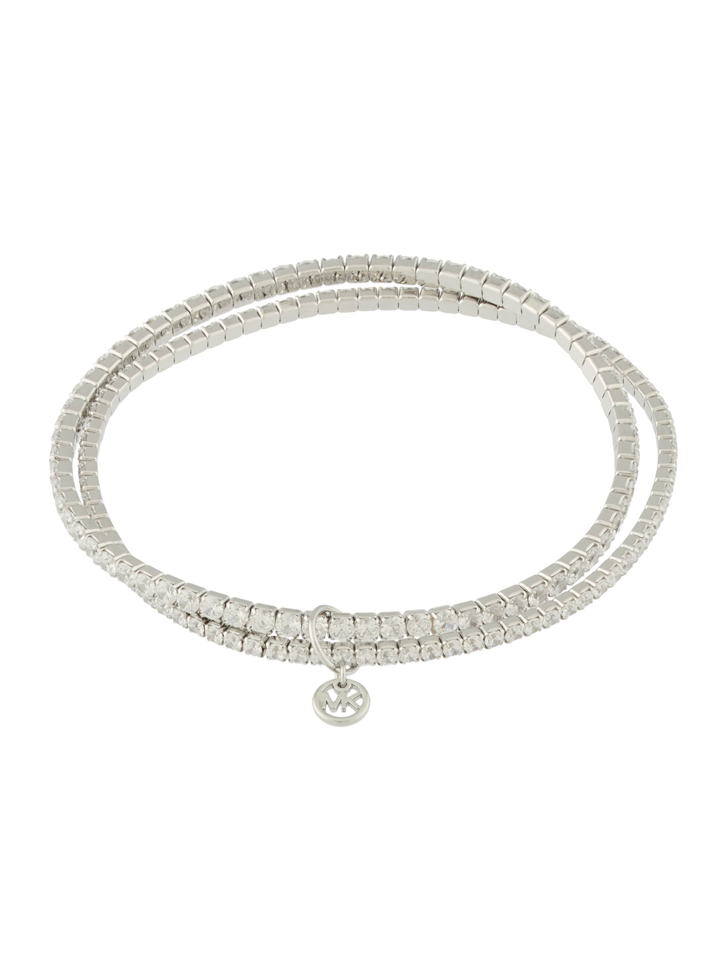 MICHAEL Michael Kors - Pulseira 'BRILLIANCE' em prata: frente