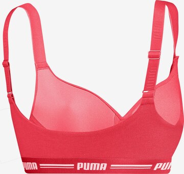 PUMA Bralette Sports Bra in Red