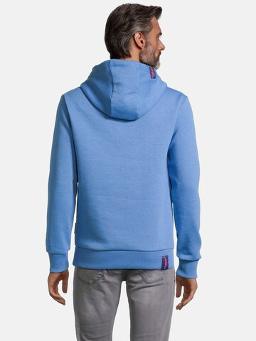 salzhaut Sweatshirt 'Heff' in Blauw