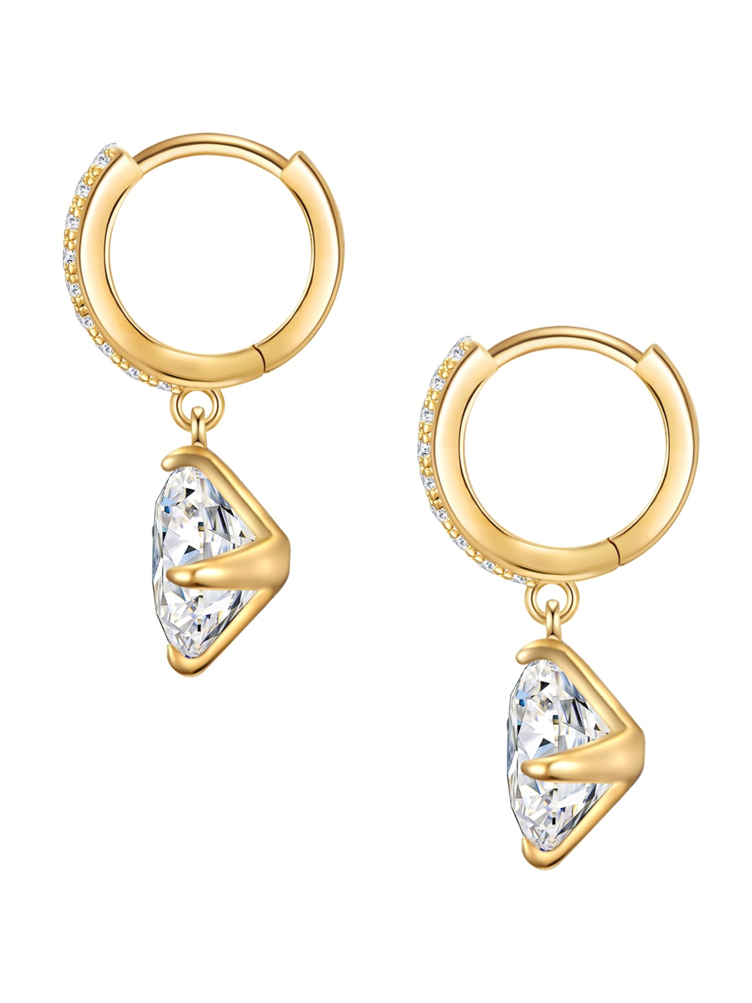 Lulu & Jane Oorbellen in Goud