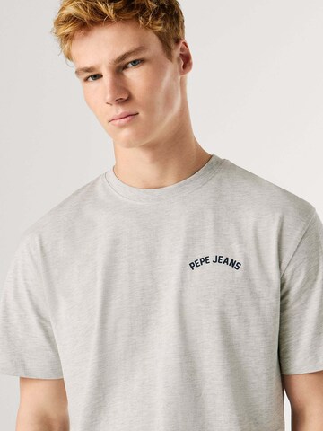T-Shirt 'Gideon' Pepe Jeans en gris