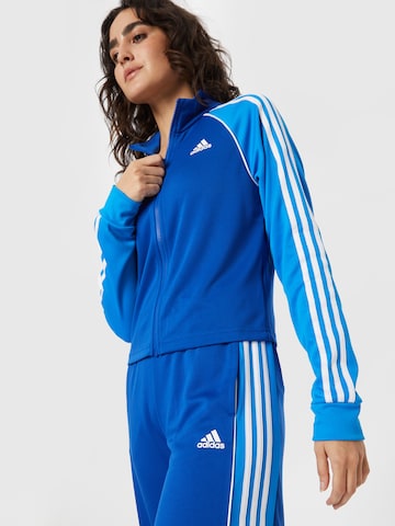 ADIDAS SPORTSWEAR Športna trenirka 'Teamsport' | modra barva