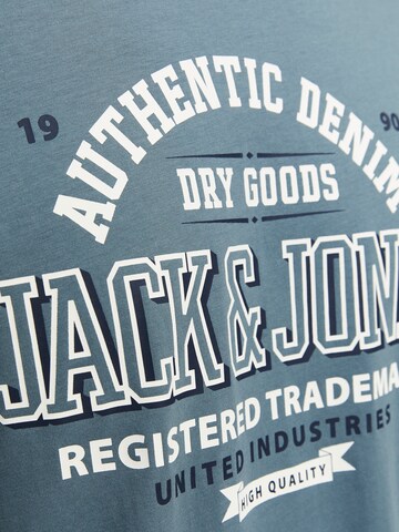 JACK & JONES T-Shirt in Blau