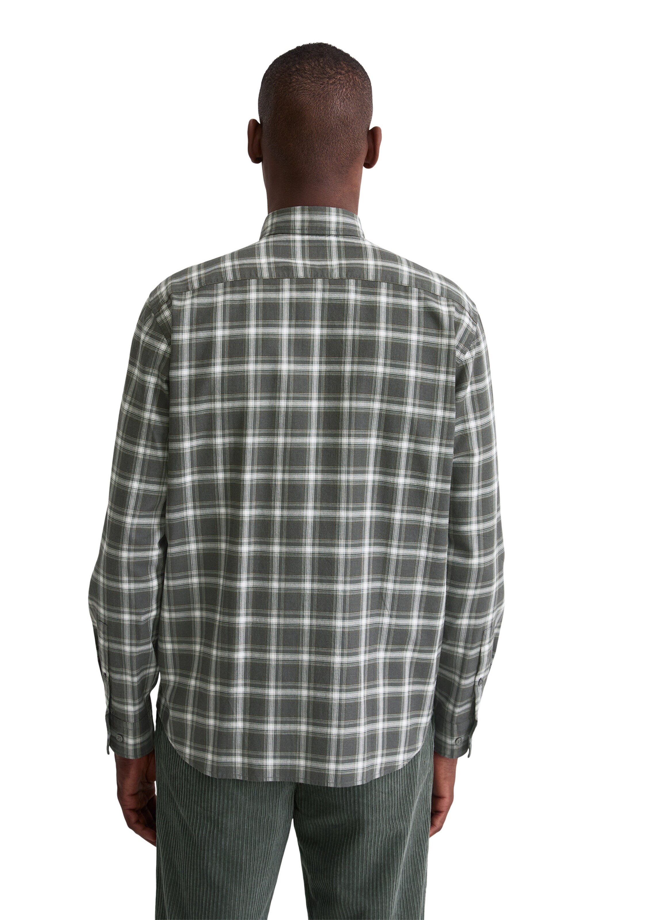 Marc O'Polo Regular fit Button Up Shirt in Grey