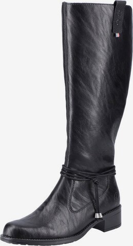 Bottes 'Z7361' Rieker en noir : devant