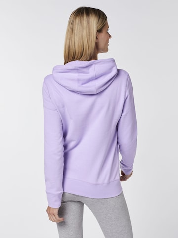 Oklahoma Jeans Sweatshirt ' mit gemustertem Motiv ' in Purple