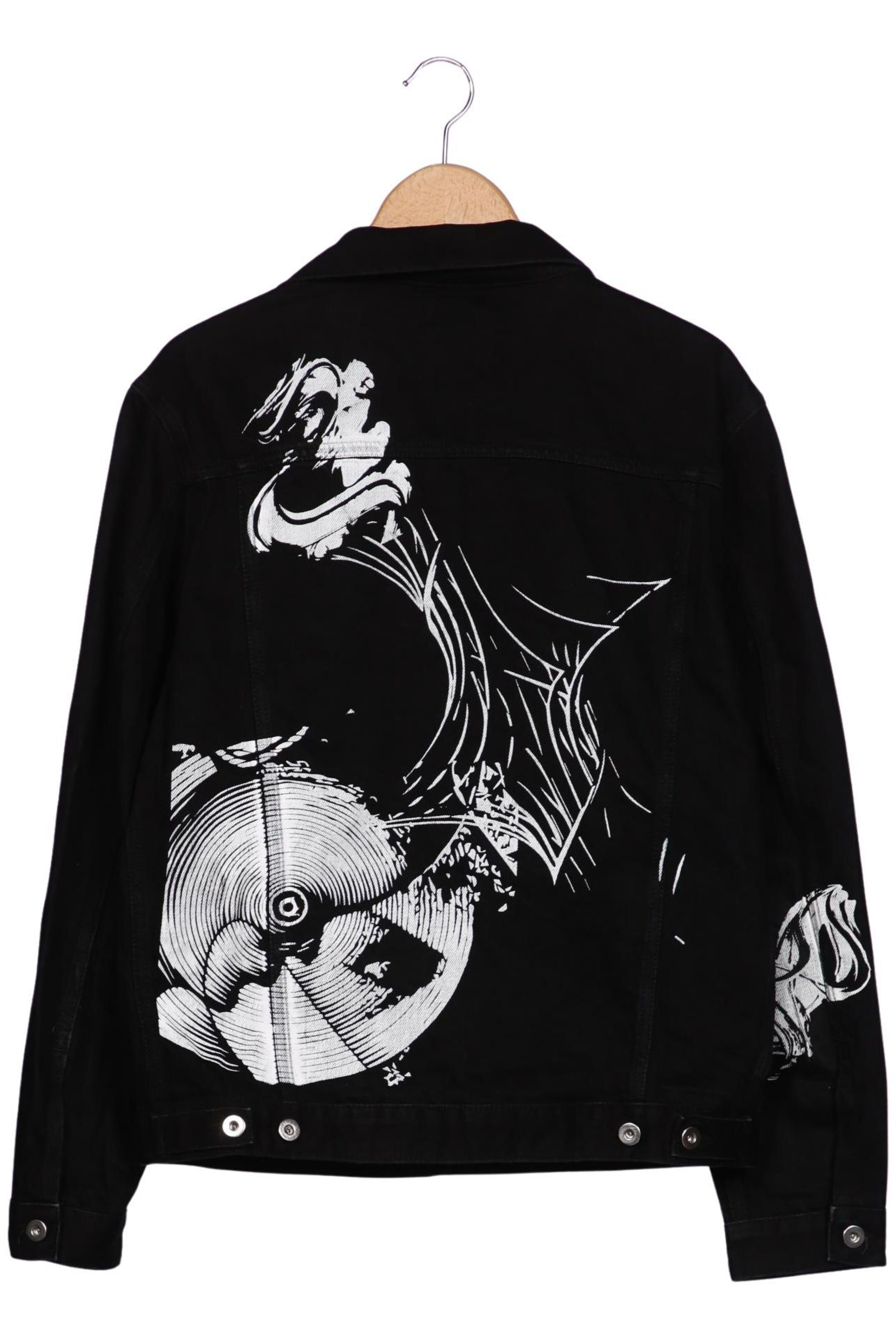 ZARA Jacket & Coat in L in Black