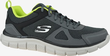 SKECHERS Slip On 'Track - Bucolo' in Grau: Vorderseite