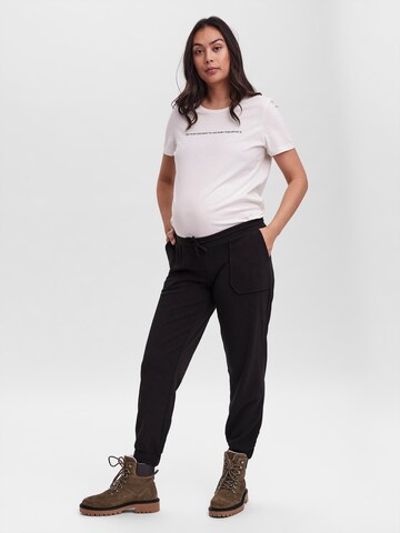 Vero Moda Maternity Дънки Tapered Leg Панталон 'Dagny' в черно