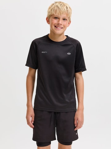 Jack & Jones Junior - Camisola 'JJSFLUX' em preto: frente