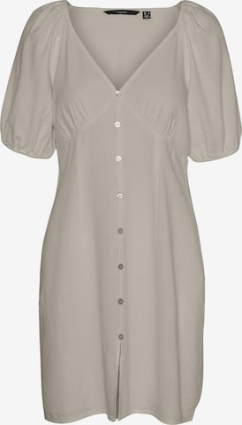 Robe-chemise 'Mymilo' VERO MODA en gris : devant