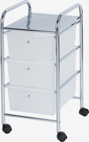 Wenko Shelf 'Messina' in Silver: front