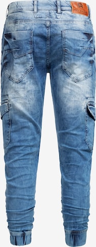 Redbridge Tapered Jeans in Blauw