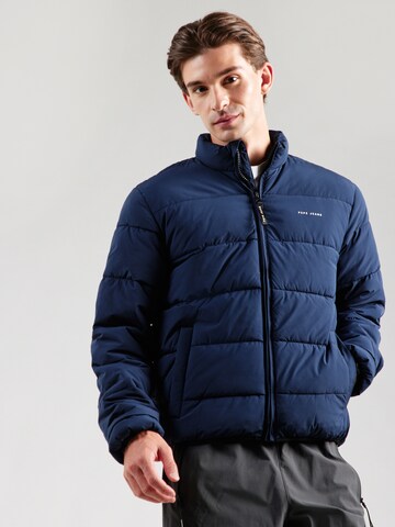 Pepe Jeans Prechodná bunda - Modrá: predná strana