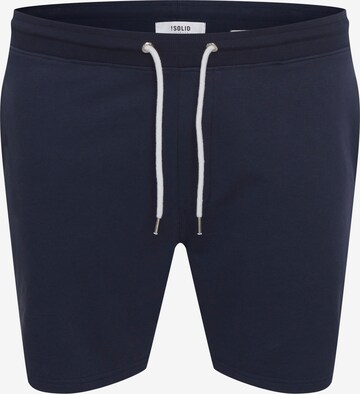 !Solid Regular Sweatshorts 'Tamp' in Blau: predná strana