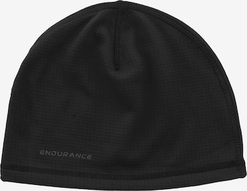 ENDURANCE Athletic Hat 'Nevier' in Black: front