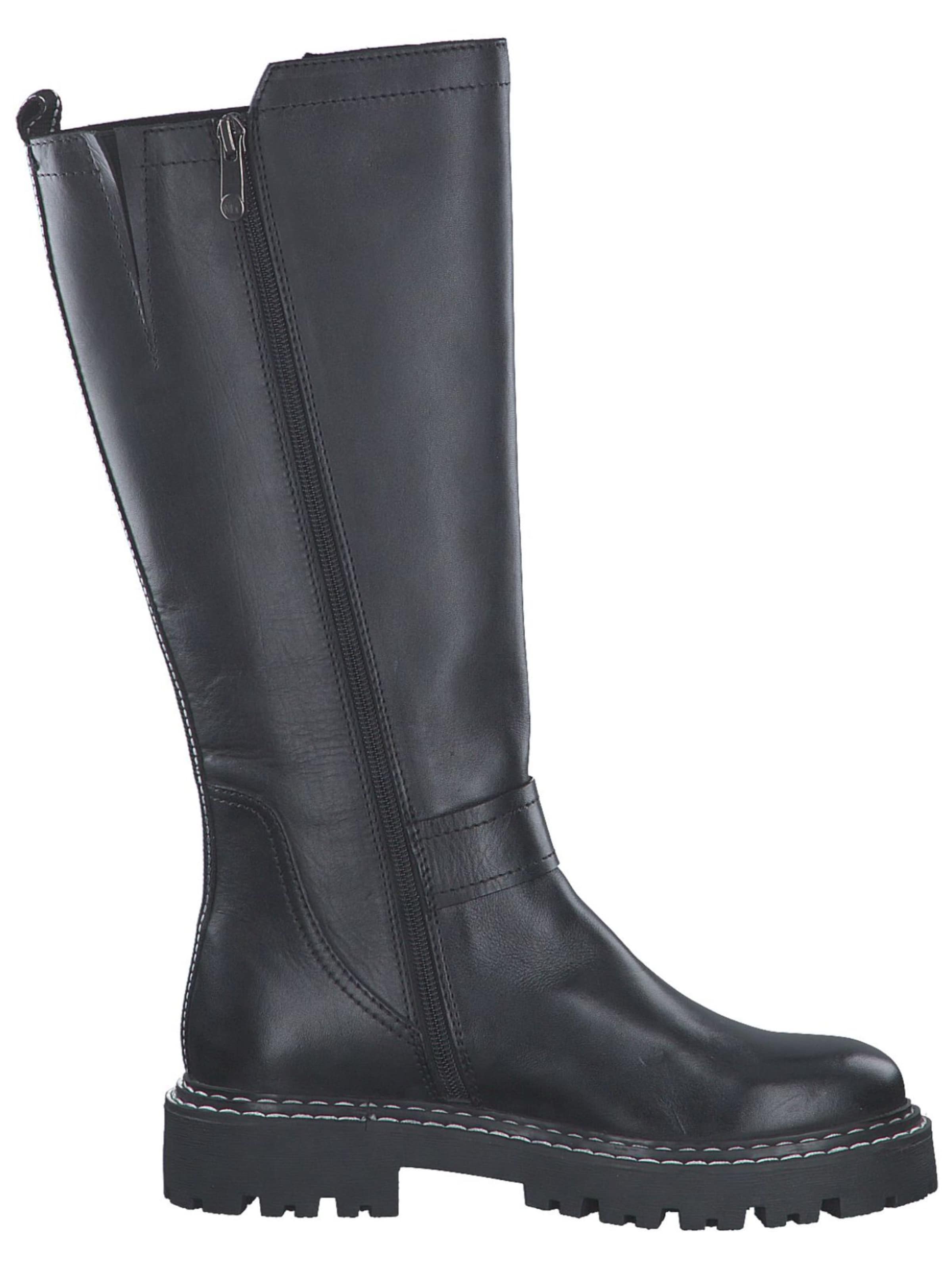 MARCO TOZZI Stiefel in Schwarz