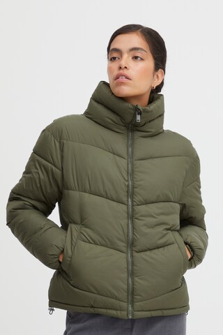 b.young Between-Season Jacket 'BOMINA' in Green: front