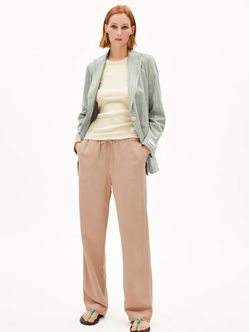 ARMEDANGELS Loosefit Broek in Beige