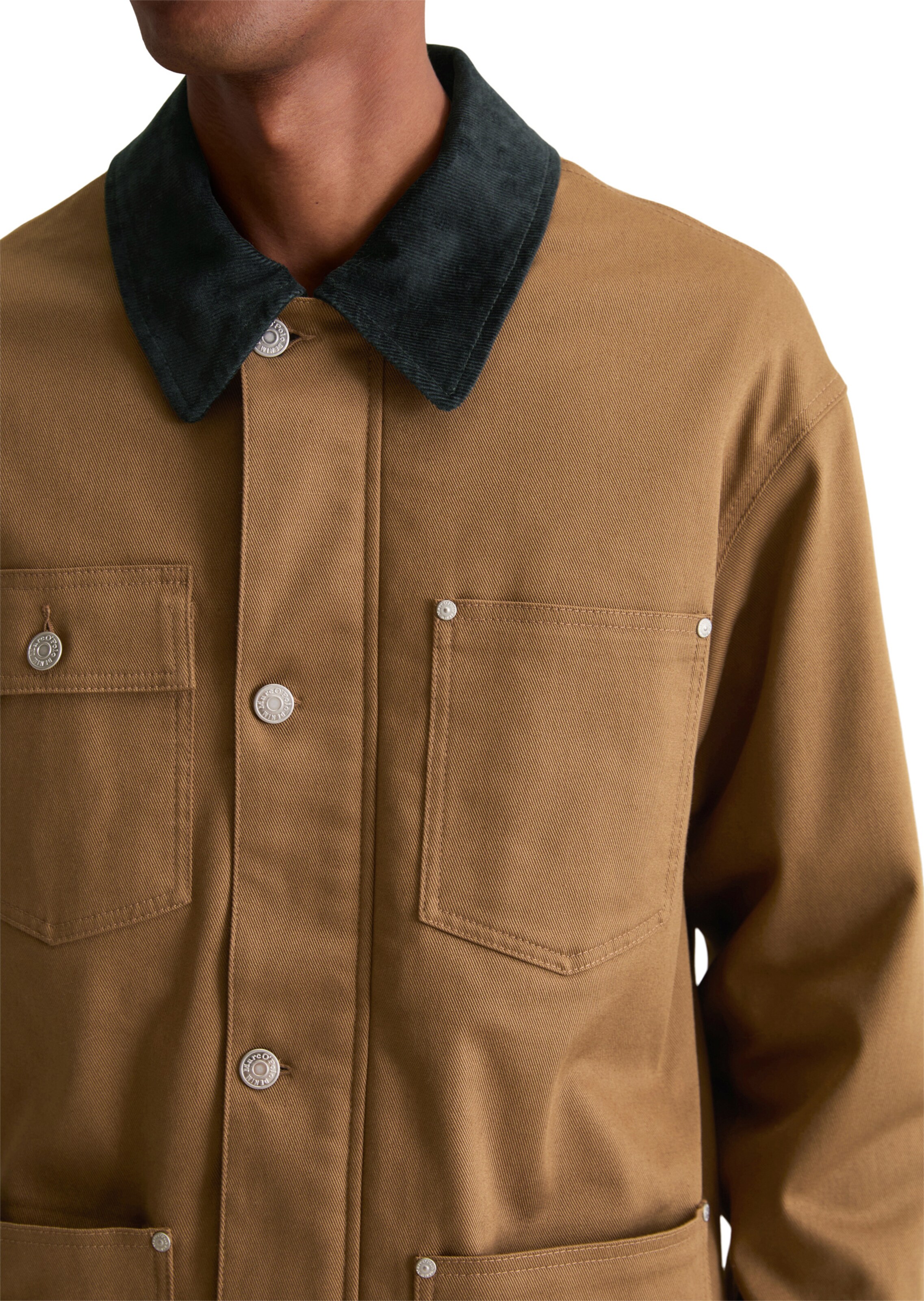 Manteau mi-saison Marc O'Polo DENIM en marron