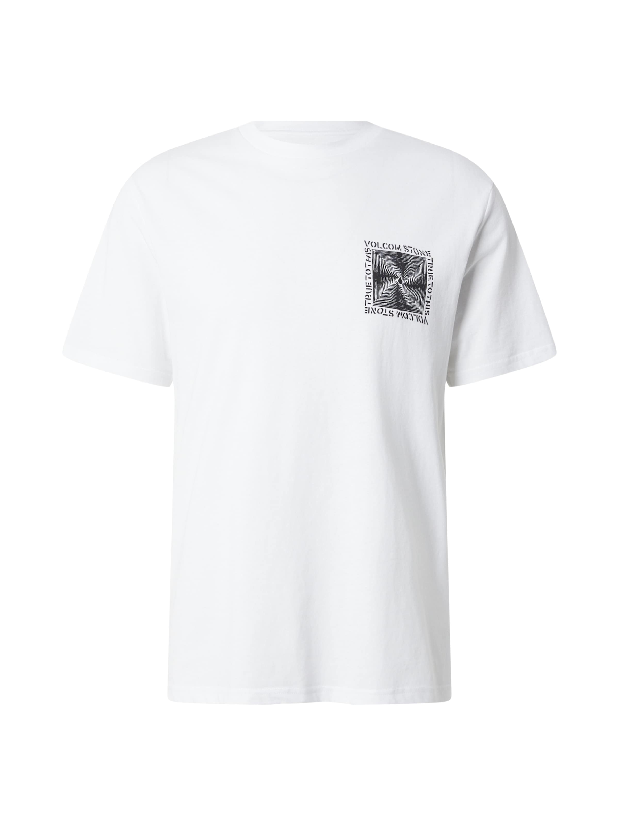 Volcom T-Shirt 'VOIDSTONE' en S en noir / blanc, Vue avec produit