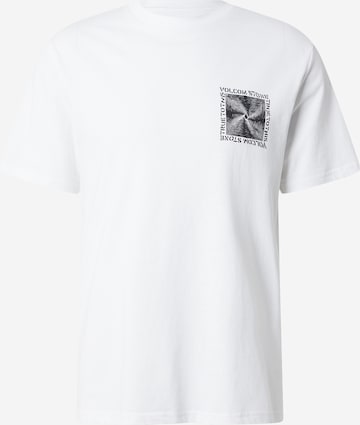 Tricou 'VOIDSTONE' de la Volcom pe alb: față