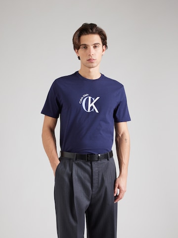 Calvin Klein Jeans Shirt in Blue: front