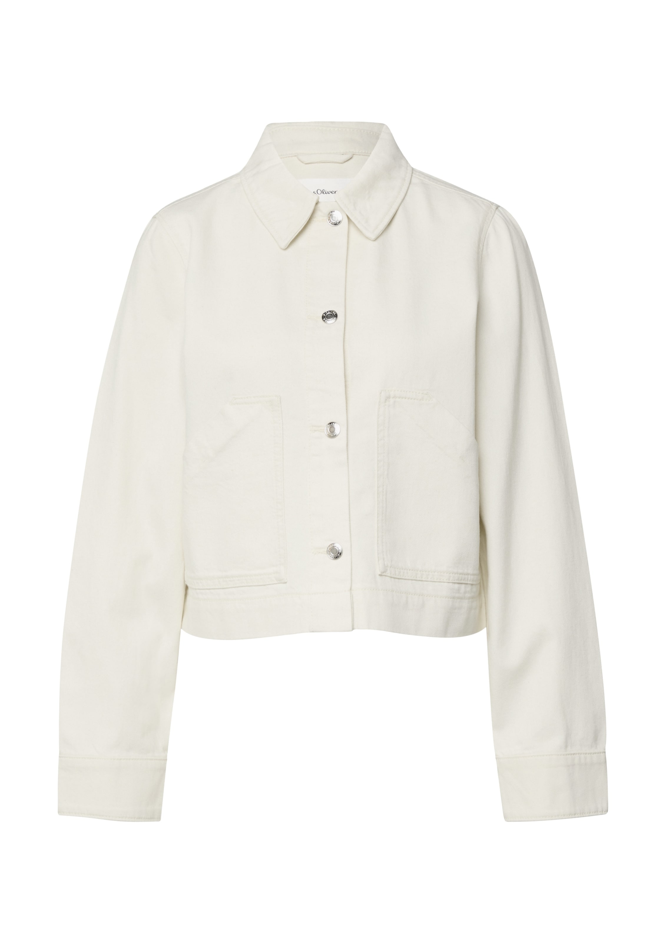 s.Oliver Between-season jacket in Beige: front
