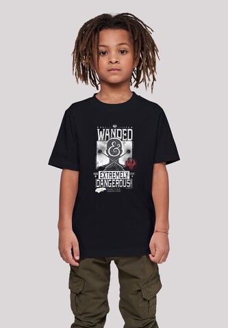 F4NT4STIC T-Shirt 'Fantastic Beasts Wanded and Extremely Dangerous' in Schwarz: predná strana