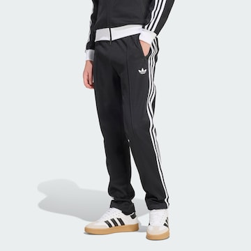 ADIDAS ORIGINALS Slimfit Hose 'Classic' in Schwarz: Vorderseite