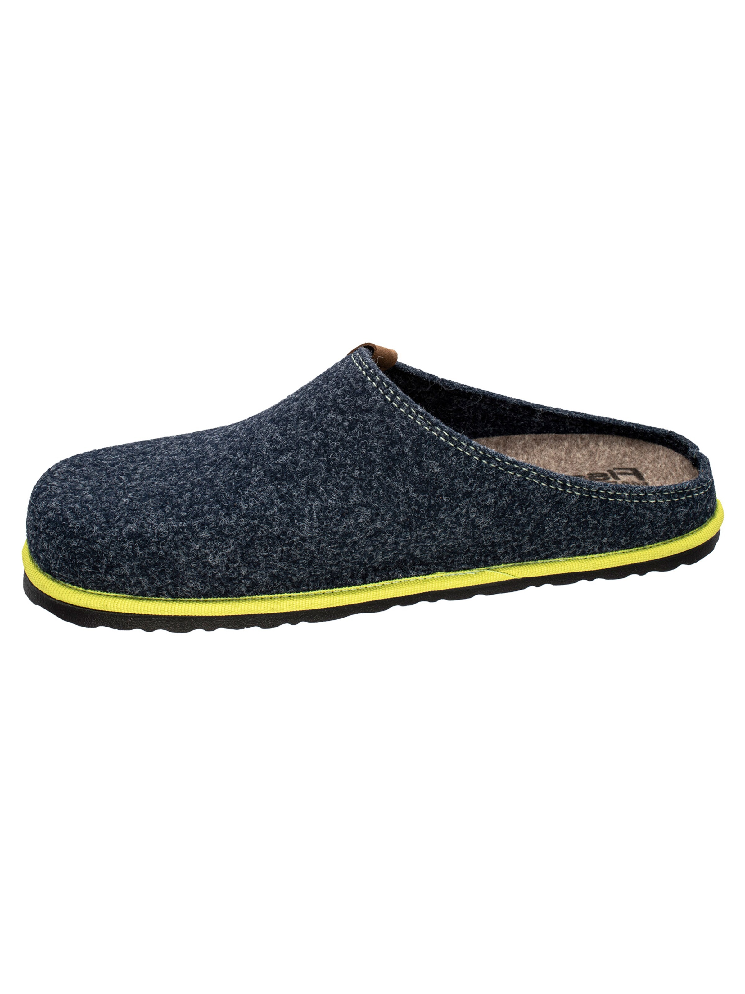 Fischer Markenschuh Hausschuh 'Helge'‌‌‌‌‌‌ in Blau: Vorderseite
