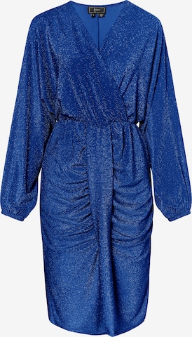 Robe faina en bleu : devant