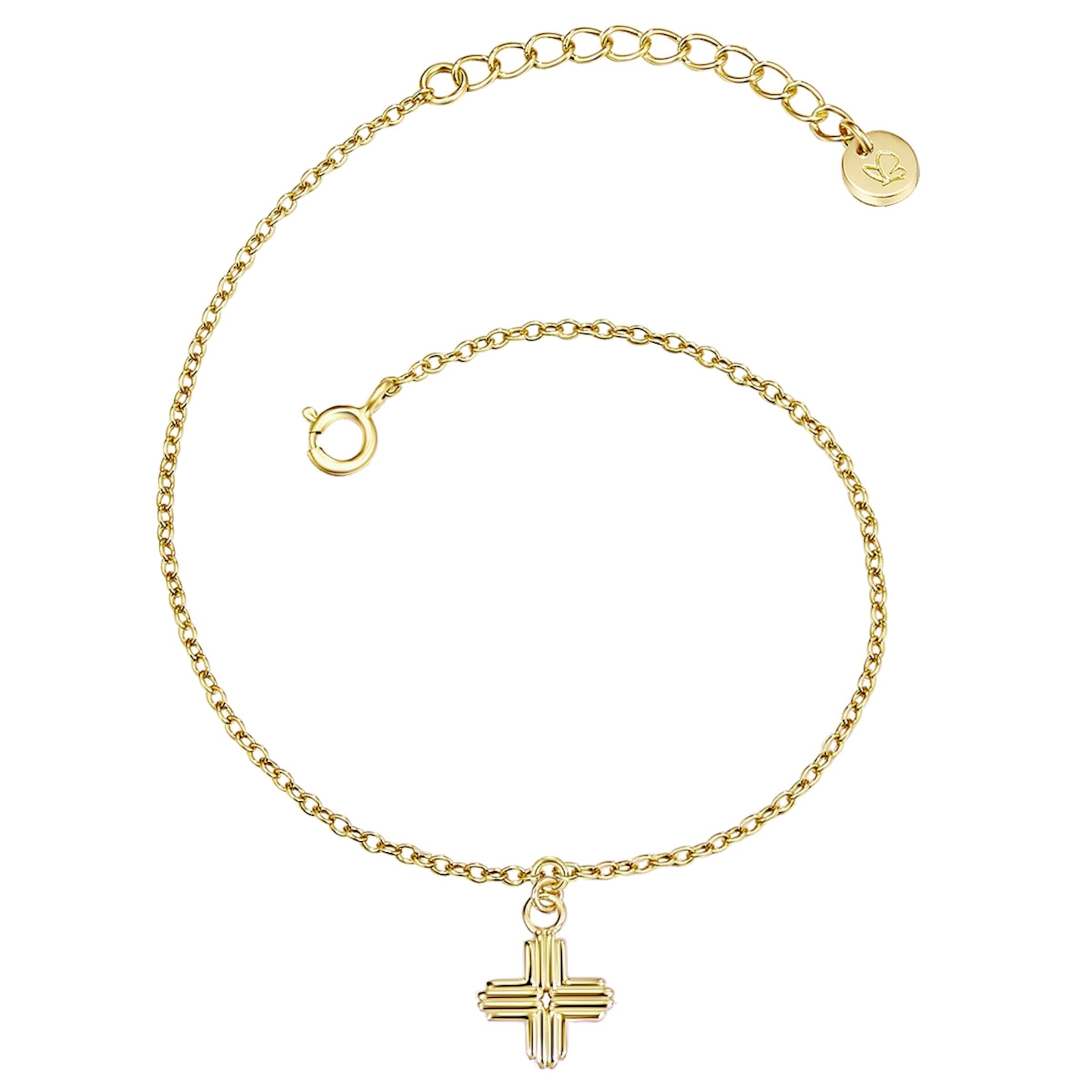 Braccialetto di Glanzstücke München in oro: frontale